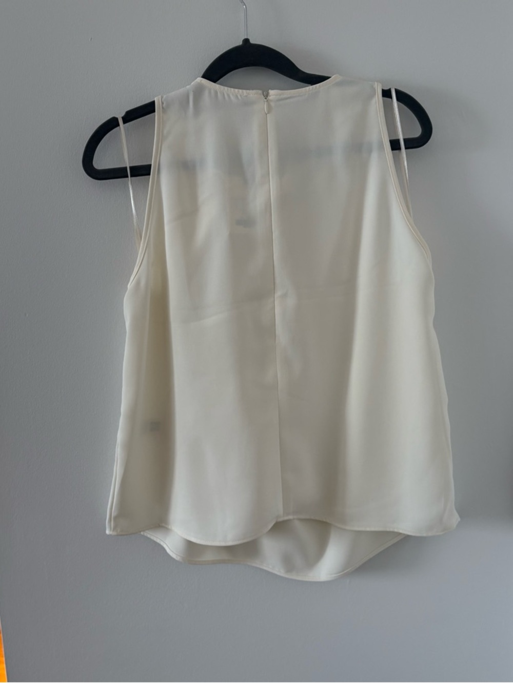 Zara Golden Appliqué SleevelessTop In Ecru Cream Size L NWT - Picture 6 of 10